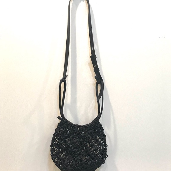 🖤Rebecca Minkoff Micro Macrame Pouch Crossbody (NWOT!) RARE!!🖤 - Picture 3 of 9